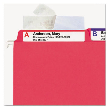 Smead® Seal And View File Folder Label Protector, Clear Laminate, 3-1-2x1-11-16, 100-pack freeshipping - TVN Wholesale